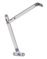 Perko Hatch Support Chr Brass 14" Pair - Steveston Marine and Hardware