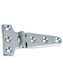 Perko Hinge Tee Chrome 6 " (Pair) - Steveston Marine and Hardware