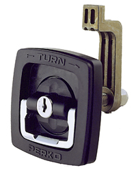 Perko Latch Flush Locking/ Black