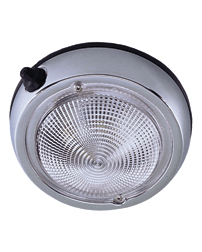 Perko Light Dome Chrome 5 " - Steveston Marine and Hardware
