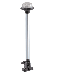 Perko Light Folddown All Round White - Steveston Marine and Hardware