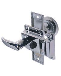 Perko Lockset Chrome Zinc Box Strike - Steveston Marine and Hardware