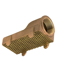 Perko Strainer Pump Bronze 1 1 4 Endout - Steveston Marine and Hardware