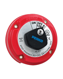 Perko Switch Battery 2 Pos W Lock - Steveston Marine and Hardware