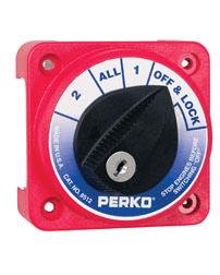 Perko Switch Battery 4 Pos. Locking - Steveston Marine and Hardware