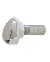 Perko Vent Gas Tank Chr/Wht Splash Guard