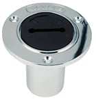 Perko Water Deck Plate Cap Black - Steveston Marine and Hardware