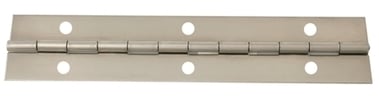 Hinge Piano Stainless Steel 1-1/2"X6'