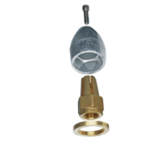 CMP Global CMPLT 1/2 Zinc Propnut - ZPN-A