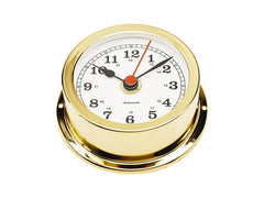 Golden Nautical Quartz Clock 95mm - R95D - Steveston Marine and Hardware