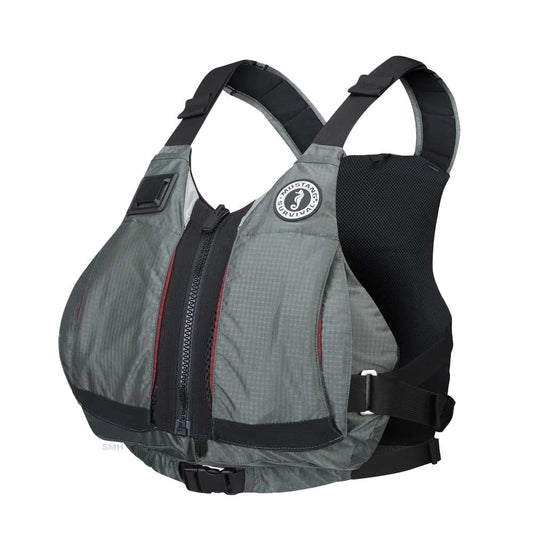 Mustang Rebel Life Jacket MV7051 Grey Womens Small Medium