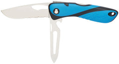 Wichard Knife Blue W/Shackle Key &Open