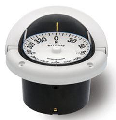 Ritchie Compass Helmsman Flush White - Steveston Marine and Hardware