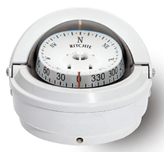Ritchie Compass Voyager Surf Mnt Wht - Steveston Marine and Hardware