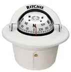 Ritchie Explorer Compass Flush Mt Wht - Steveston Marine and Hardware