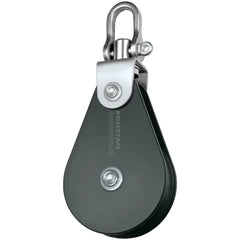 Industrial Block,Single,. 60mm Sheave,Swivel Shackl