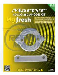Martyr Volvo Penta 280HP Dual Prop Anode Kit (Magnesium) - Steveston Marine and Hardware