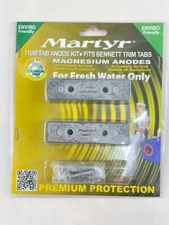 Martyr BNT1AKITM Magnesium Bennett Trim Tab Anode Kit - Steveston Marine and Hardware