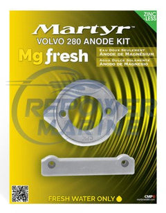 Martyr Volvo Penta 280HP Anode Kit (Magnesium) - Steveston Marine and Hardware