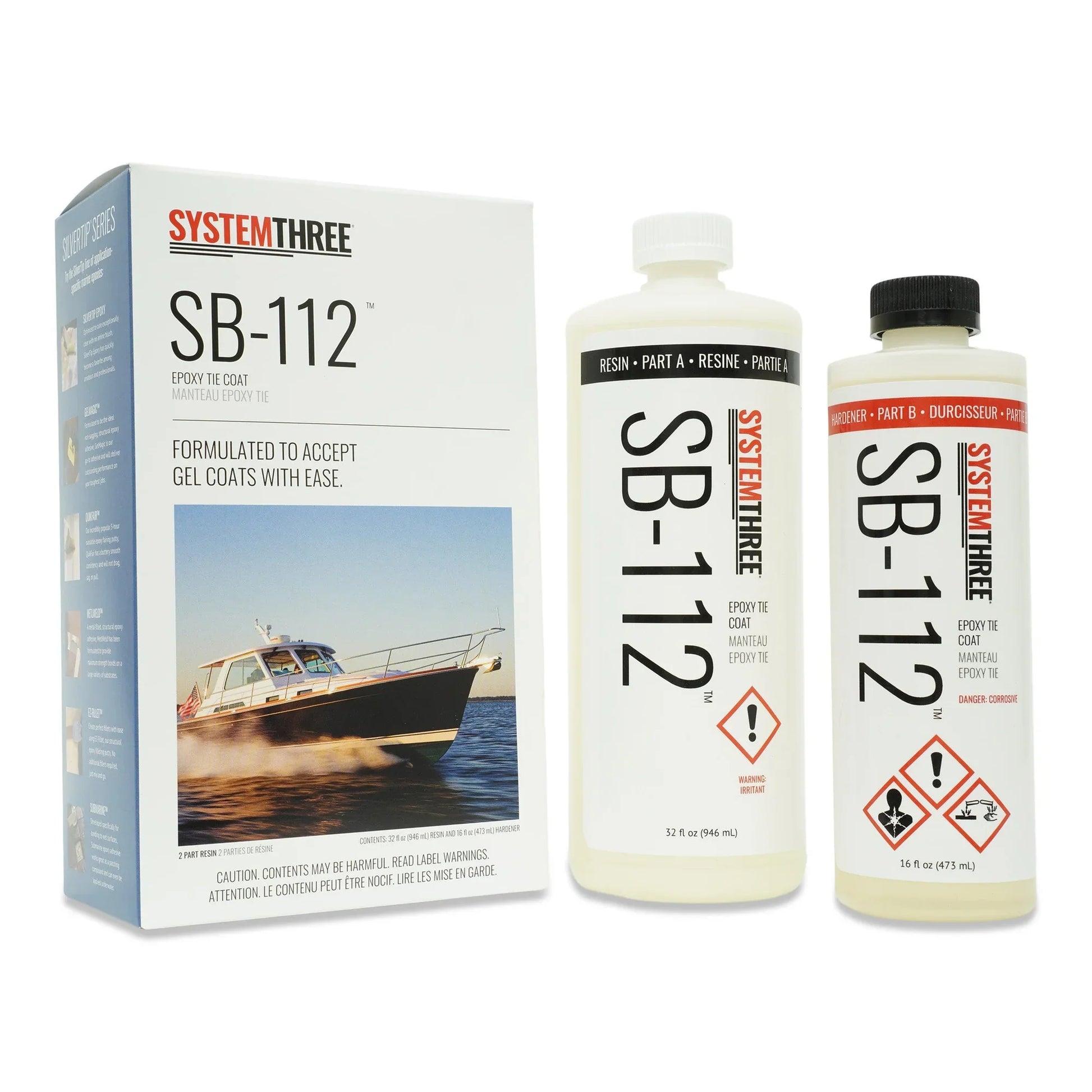 System Three SB112 Laminating Epoxy 1.5 Gallon Kit