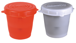 Scotty Bait Jar Fluorescent Red