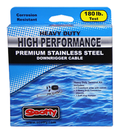 Scotty Downrigger Cabl 400' for HP Models