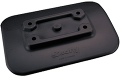 Scotty Pad Glue-On For Inflatable Black