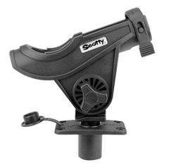 Scotty Rod Holder Baitcast Black W/Flush