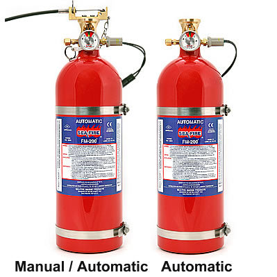 Sea-Fire Extingusher Fm-200 Man/Auto Gas