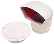 Seadog 3 Pvc Lowprofile Cowlvent Red