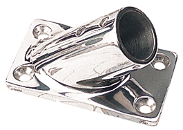 Seadog Base Stainless Steel Rect 7/8" 45