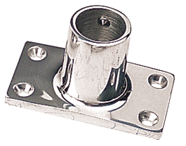 Seadog Base Stainless Steel Rect 7/8" 90