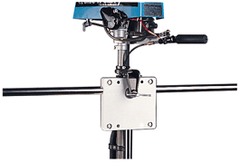 Seadog Bracket Motor Rail Mnt White Poly - Steveston Marine and Hardware