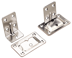 Seadog Bracket Table Stainless Steel (2 Wall/2 Table) - Steveston Marine and Hardware