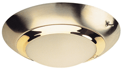 Seadog Dome Light 4 Lens Stainless Steel Gold Trim - Steveston Marine and Hardware