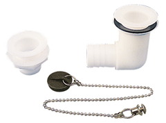 seadog drain sink 1" straight plastic