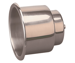 Seadog Drink Holder Flush Mnt Stainless Steel C Drain - Steveston Marine and Hardware