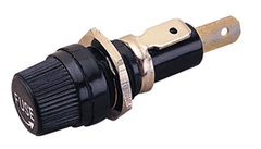 seadog fuse holder rnd panel mt (spade)