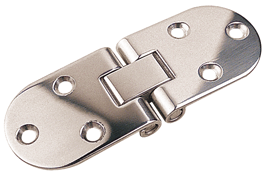 Seadog Hinge Flush 2 Pin S/S
