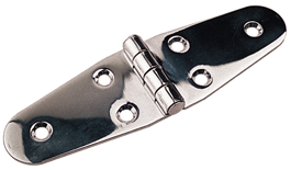 Seadog Hinge Stainless Steel Round Side 5 3/8"