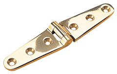 Seadog Hinge Strap 4 Brass - Steveston Marine and Hardware