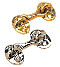 Seadog Hook Door 1 1/2" Chr/Brs - Steveston Marine and Hardware