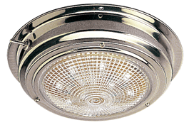 Seadog Light Dome Stainless Steel Led 5.5" S/S 4"Lens - Steveston Marine and Hardware