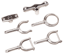 Seadog Oarlock W/Pin 1-5/8" Chrome Zinc