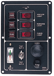 Seadog Panel Battery Test And Horn Switch - Steveston Marine and Hardware
