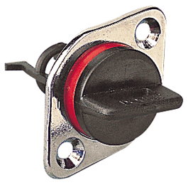 Seadog Plug Drain Chr Br - Steveston Marine and Hardware