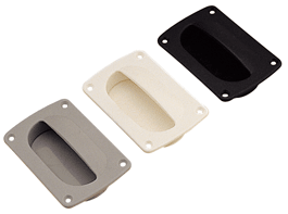 Seadog Pull Flsh Delrin Black Pk - Steveston Marine and Hardware