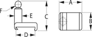 Seadog Chrome Brass Folding Step