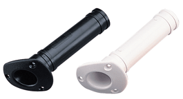 Seadog Rod Holder Flush Mnt Blk - Steveston Marine and Hardware