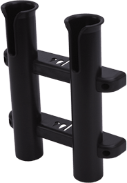 Seadog Rod Holder Rack 2 Pole Black - Steveston Marine and Hardware